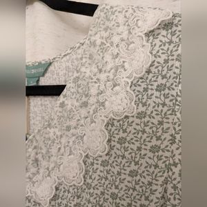 🪻NWT April Cornell Graceful Tea Dress in Sage, L w/ pockets🪻